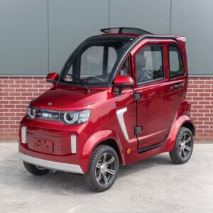 TTZ Elektrofahrzeug für Menschen mit Behinderung 2.0 – Rot – Führerschein nicht erforderlich – 45 km/h – Canta-Auto